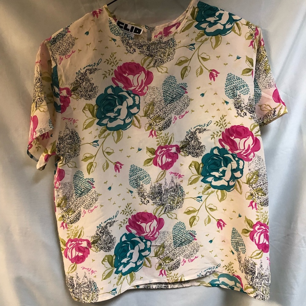 Sweet silky blouse